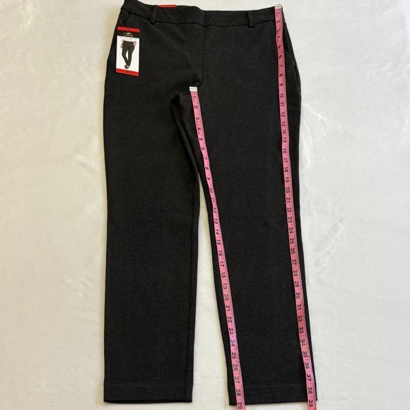 Dalia Women's Tummy Control Ponte Pull On Pants, Dark Gray, Medium NWT - Picture 13 of 16